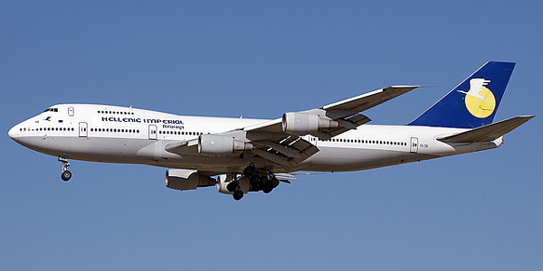 Boeing 747-200 commercial aircraft