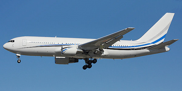 Boeing 767-200 commercial aircraft