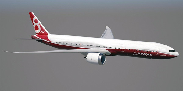 Boeing 777-8 commercial aircraft