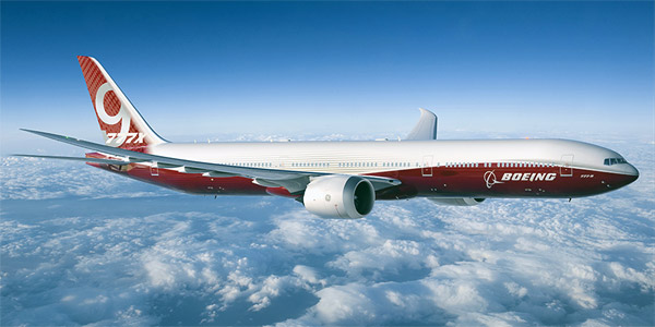 Boeing 777-9 commercial aircraft