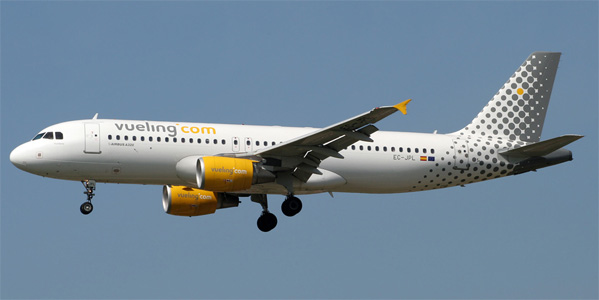 Airbus A320 commercial aircraft