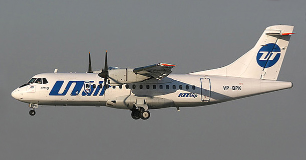 ATR 42 commercial aircraft