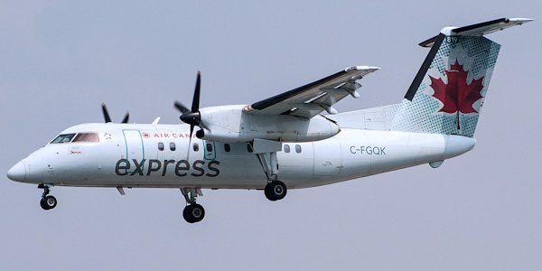 Bombardier Dash 8 Q100 commercial aircraft