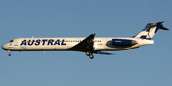 McDonnell Douglas MD-80 commercial aircraft