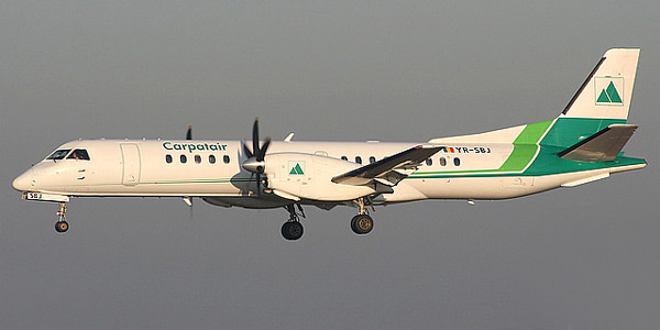 Saab 2000 commercial aircraft