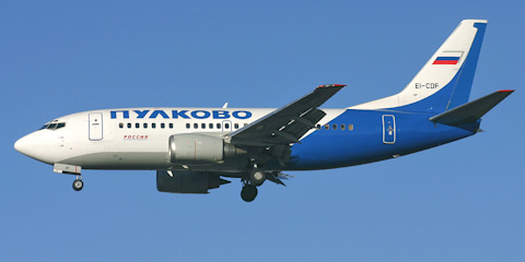 Боинг-737-500 авиакомпании &laquo;Пулково&raquo;