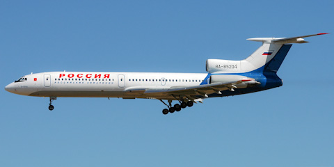 Ту-154 авиакомпании &laquo;Россия&raquo; в начале 2000-х гг.