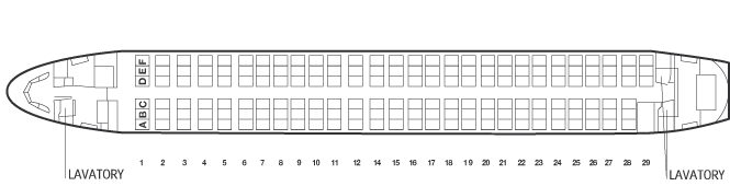 Boeing 737 800 Фото Салона