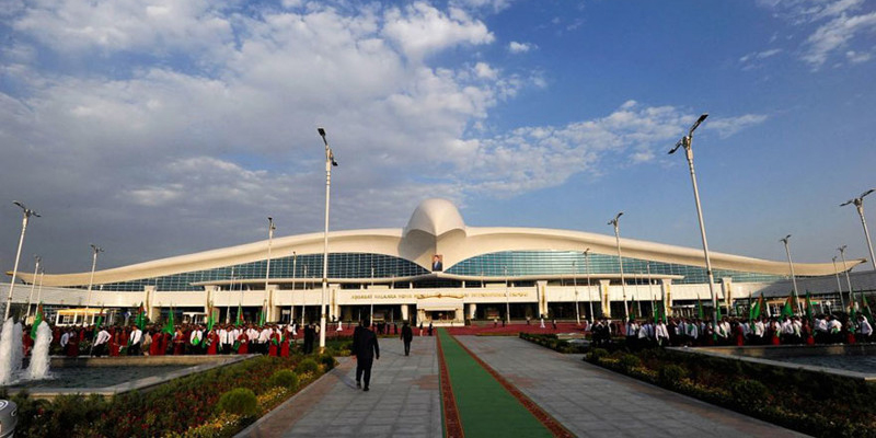 Новый аэропортовый комплекс Ашхабад